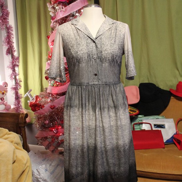 Strait Lane Dress 1950s style. True vintage! - Picture 1 of 4